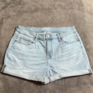Sonoma Women's Sky Blue Jean Shorts - Size 12